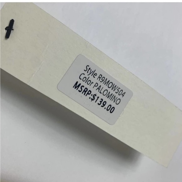 Kenneth Cole Open Front Pea Coat Size Medium Cream Gold NWT - Picture 6 of 6